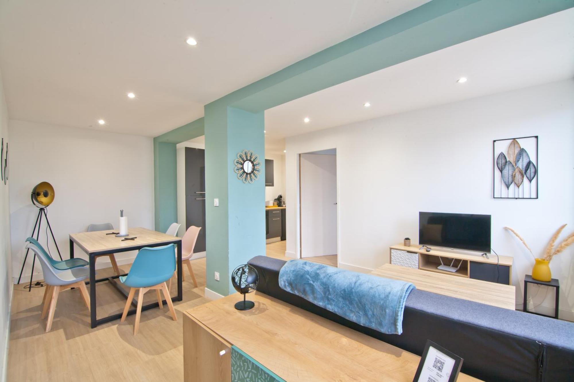 Appartement Familial, 2 Chambres, En Rdc Sur Cour แซงต์-โฟลรองแต็ง ภายนอก รูปภาพ